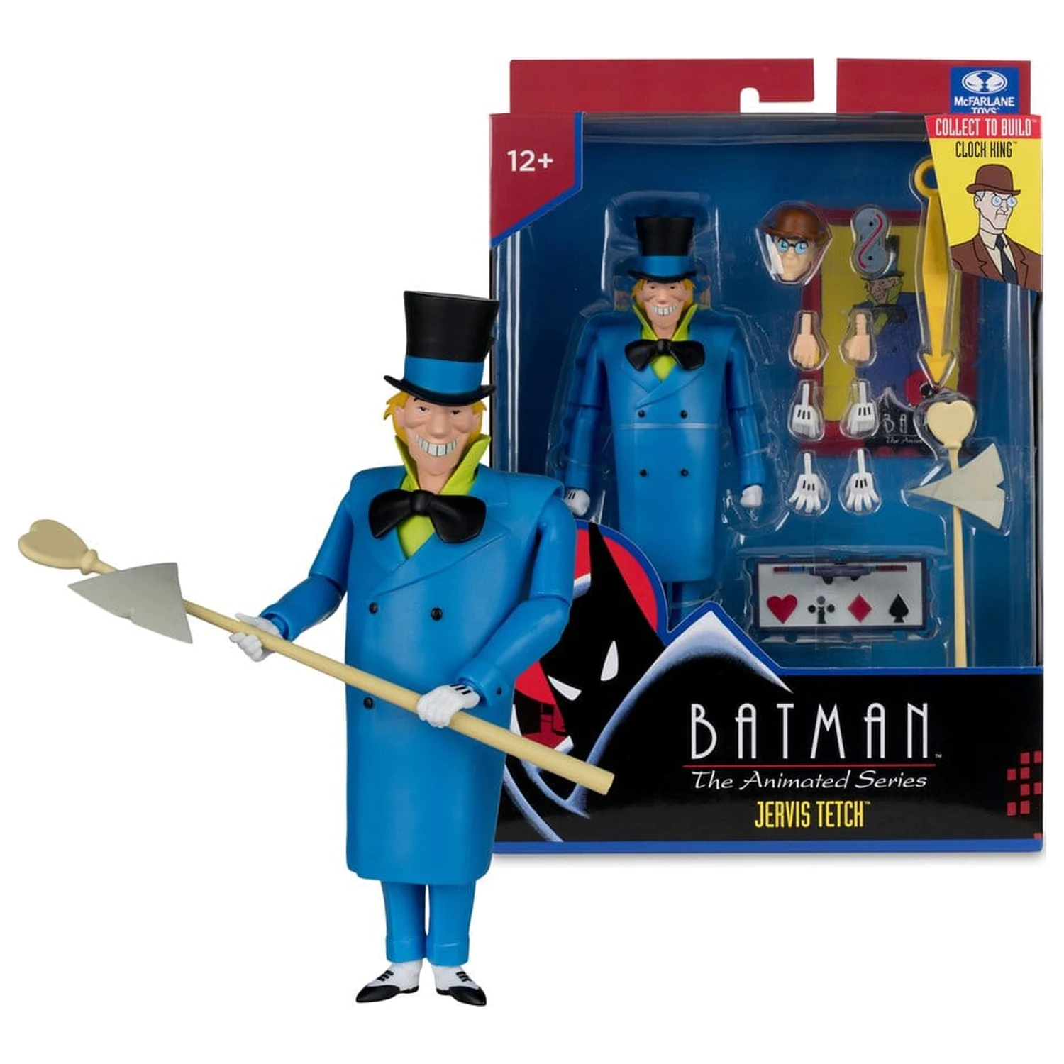 Batman: The Animated Series DC Direct Sestavitelné Akční Figurky Vlna 7 Jervis Tetch (Mad Hatter) 15 cm fotografii produktu