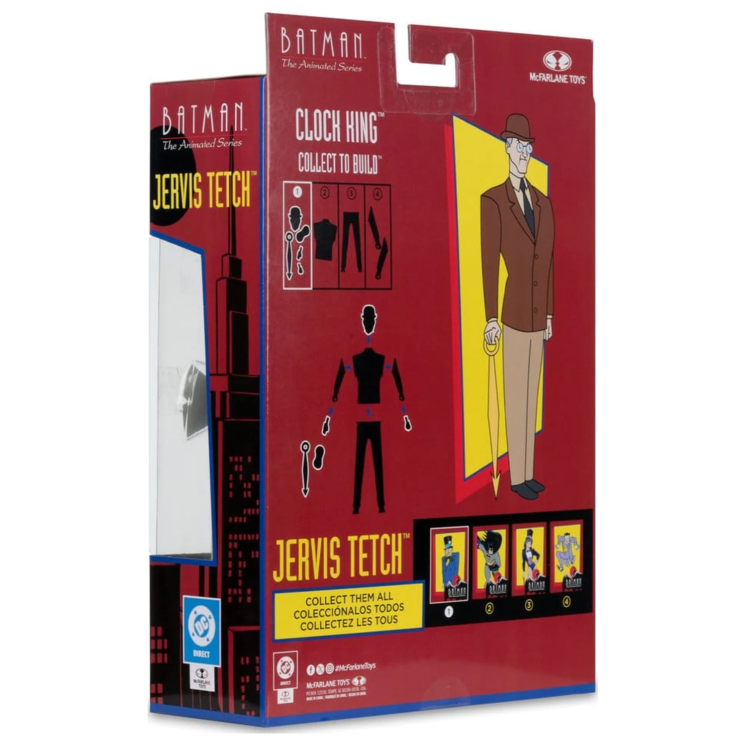 Batman: The Animated Series DC Direct Sestavitelné Akční Figurky Vlna 7 Jervis Tetch (Mad Hatter) 15 cm fotografii produktu