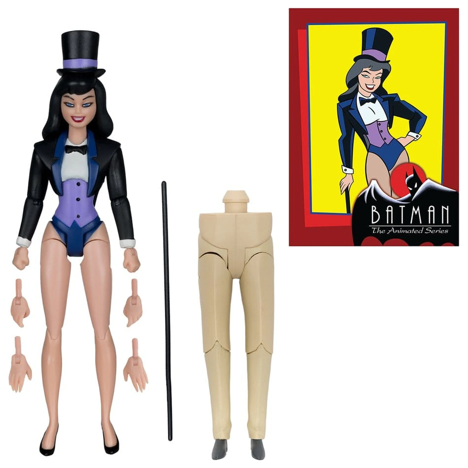 Batman: The Animated Series DC Direct Build-A Akční figurky Vlna 7 Zatanna 15 cm fotografii produktu