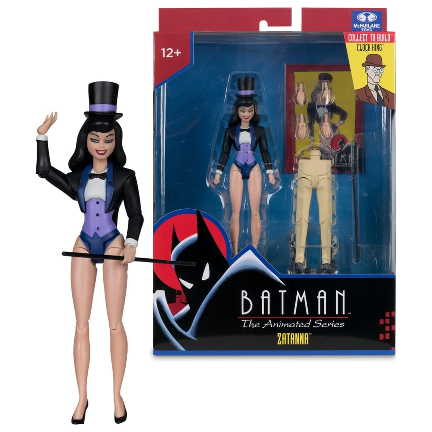 Batman: The Animated Series DC Direct Build-A Akční figurky Vlna 7 Zatanna 15 cm fotografii produktu