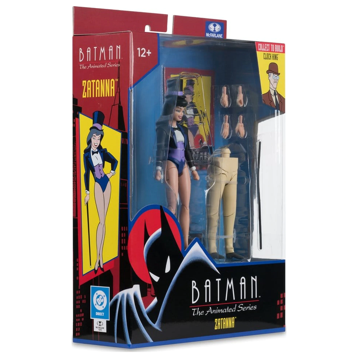 Batman: The Animated Series DC Direct Build-A Akční figurky Vlna 7 Zatanna 15 cm fotografii produktu