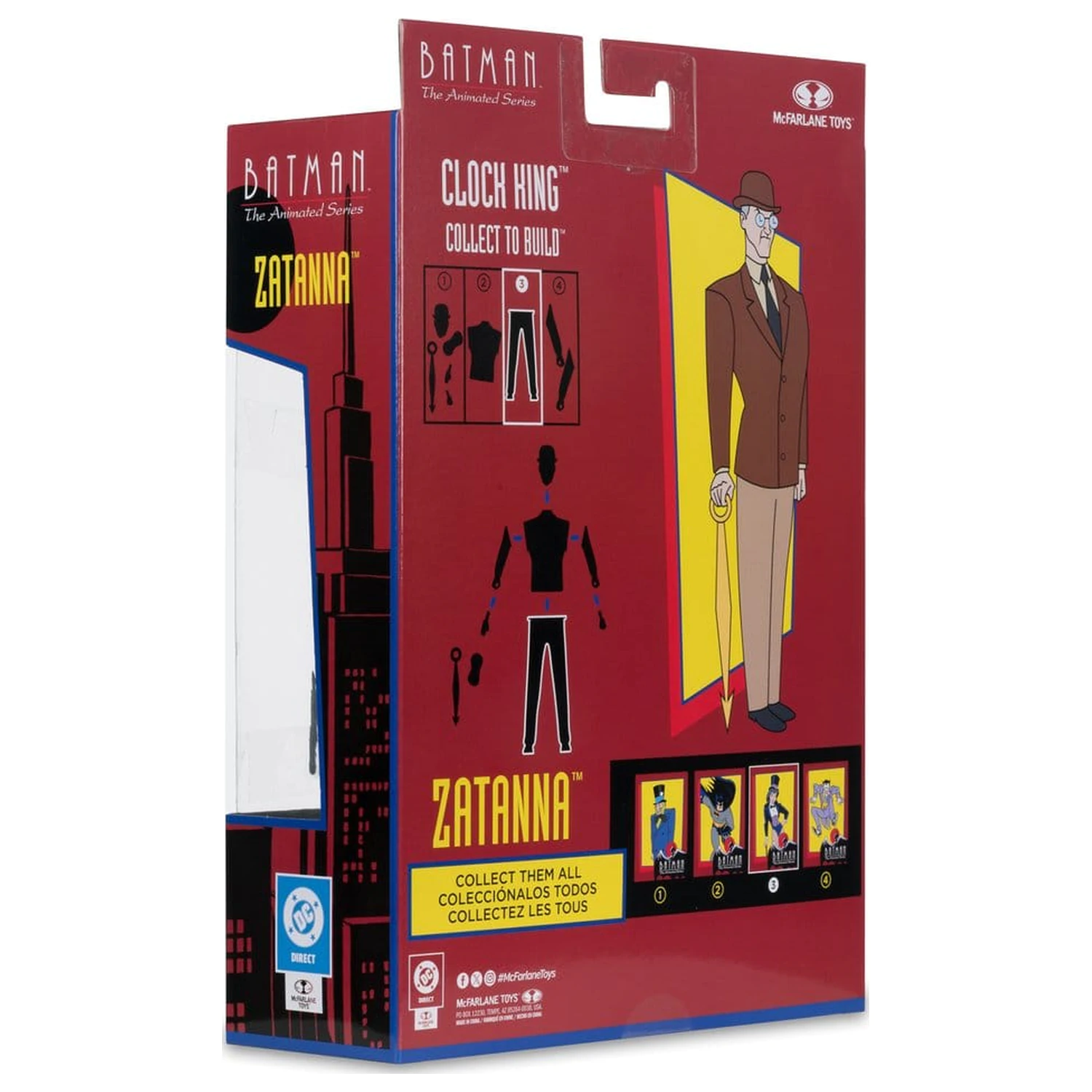 Batman: The Animated Series DC Direct Build-A Akční figurky Vlna 7 Zatanna 15 cm fotografii produktu