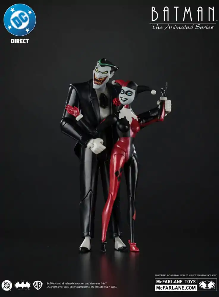 Batman: The Animated Series DC Direct Akční figurky Harley Quinn & The Joker (Mad Love) (Gold Label) 18 cm fotografii produktu