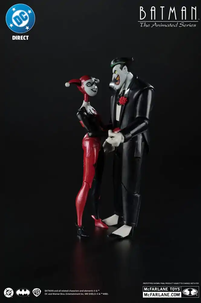 Batman: The Animated Series DC Direct Akční figurky Harley Quinn & The Joker (Mad Love) (Gold Label) 18 cm fotografii produktu