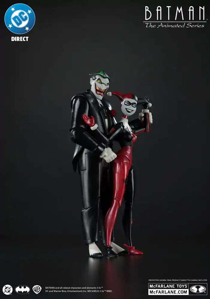 Batman: The Animated Series DC Direct Akční figurky Harley Quinn & The Joker (Mad Love) (Gold Label) 18 cm fotografii produktu