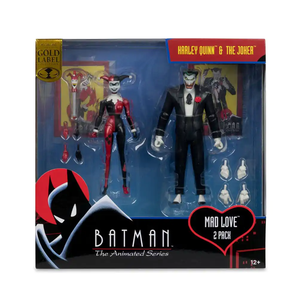 Batman: The Animated Series DC Direct Akční figurky Harley Quinn & The Joker (Mad Love) (Gold Label) 18 cm fotografii produktu