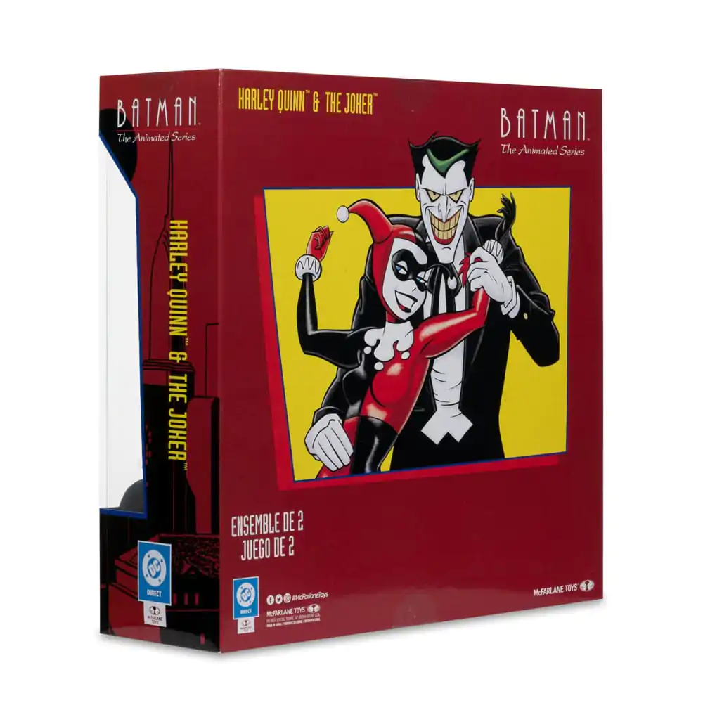 Batman: The Animated Series DC Direct Akční figurky Harley Quinn & The Joker (Mad Love) (Gold Label) 18 cm fotografii produktu