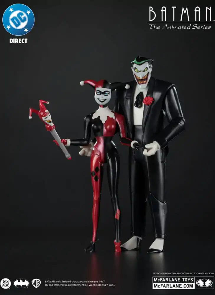 Batman: The Animated Series DC Direct Akční figurky Harley Quinn & The Joker (Mad Love) (Gold Label) 18 cm fotografii produktu