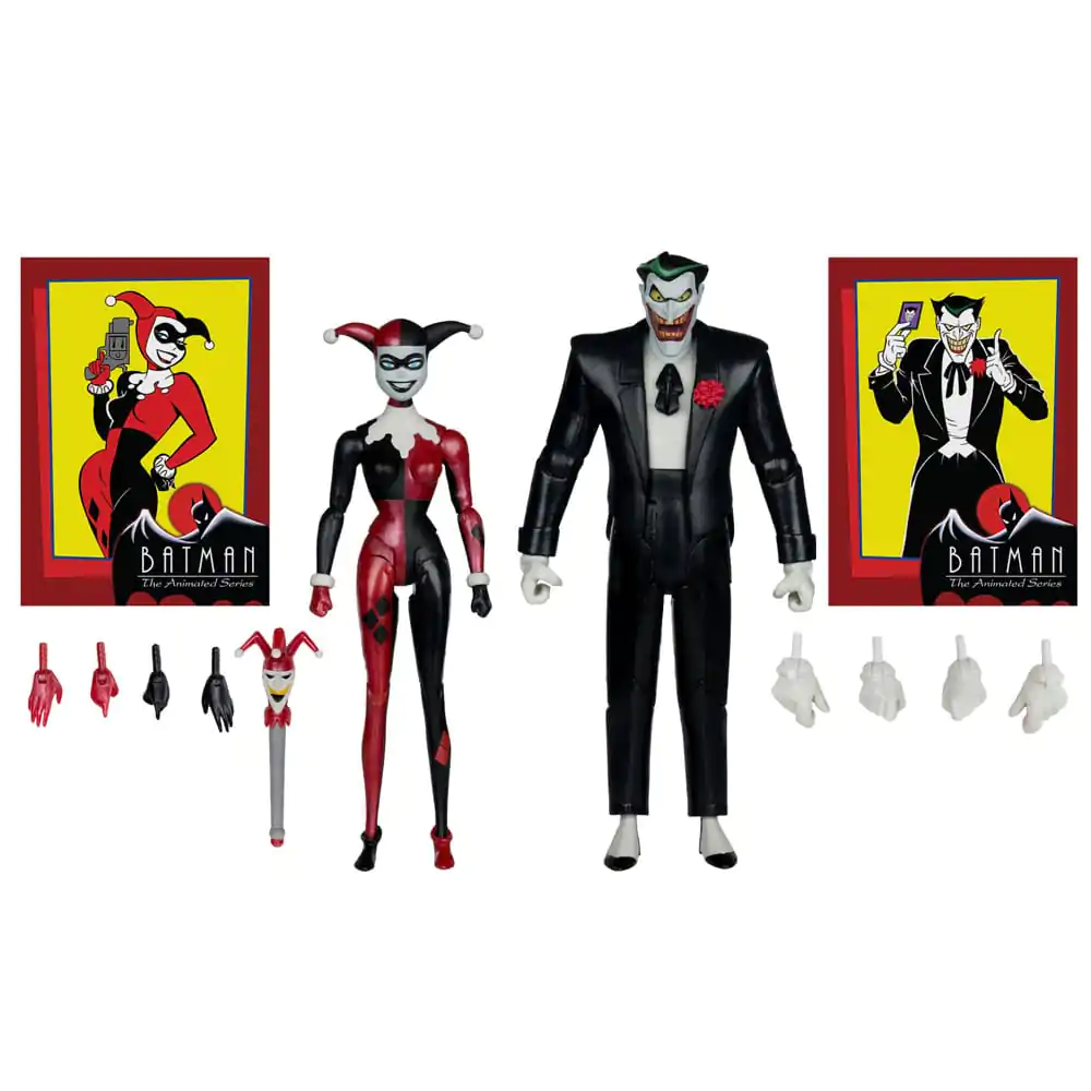 Batman: The Animated Series DC Direct Akční figurky Harley Quinn & The Joker (Mad Love) (Gold Label) 18 cm fotografii produktu