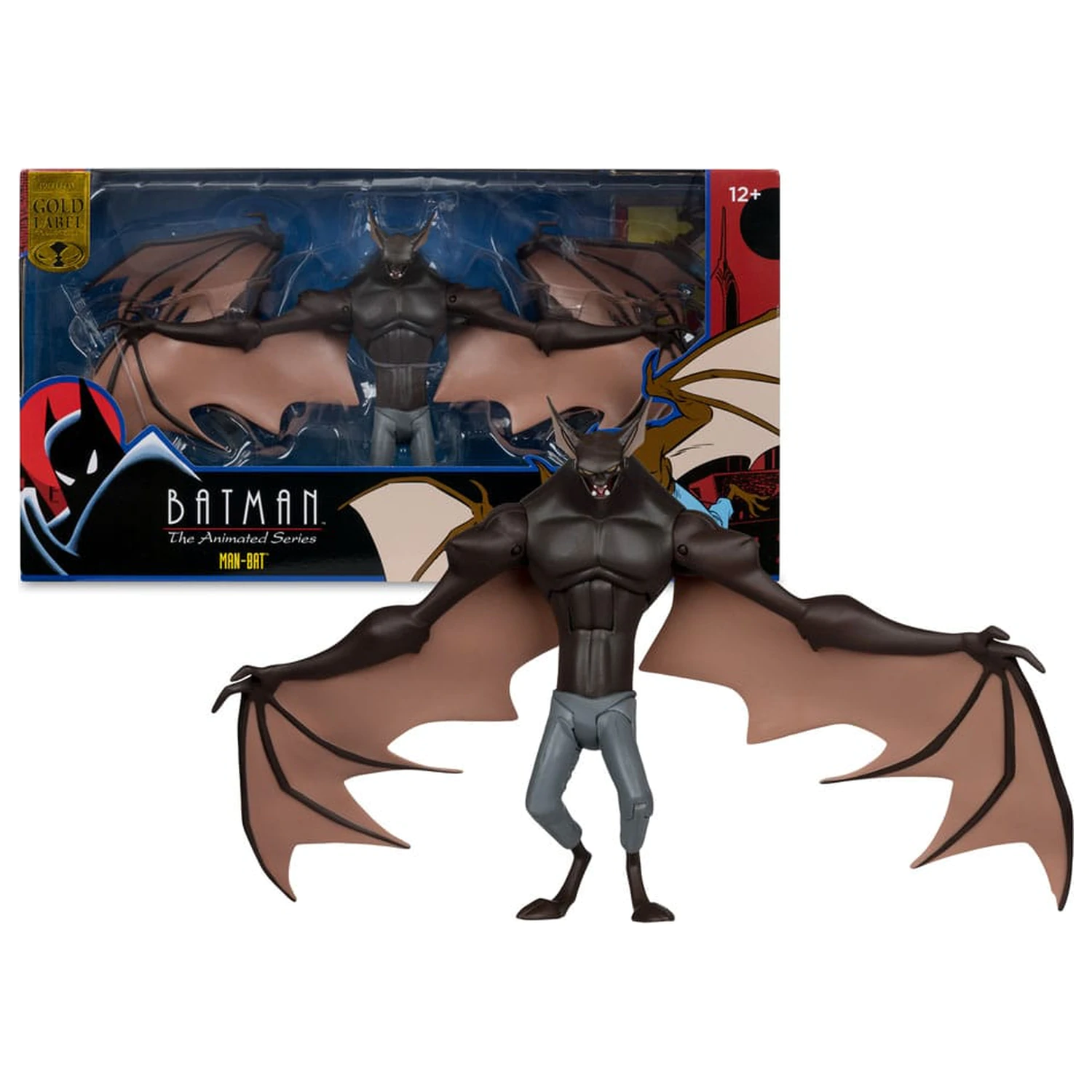 Batman: The Animated Series DC Direct akční figurka Man-Bat (Detective Comics #400) (Gold Label) 15 cm fotografii produktu