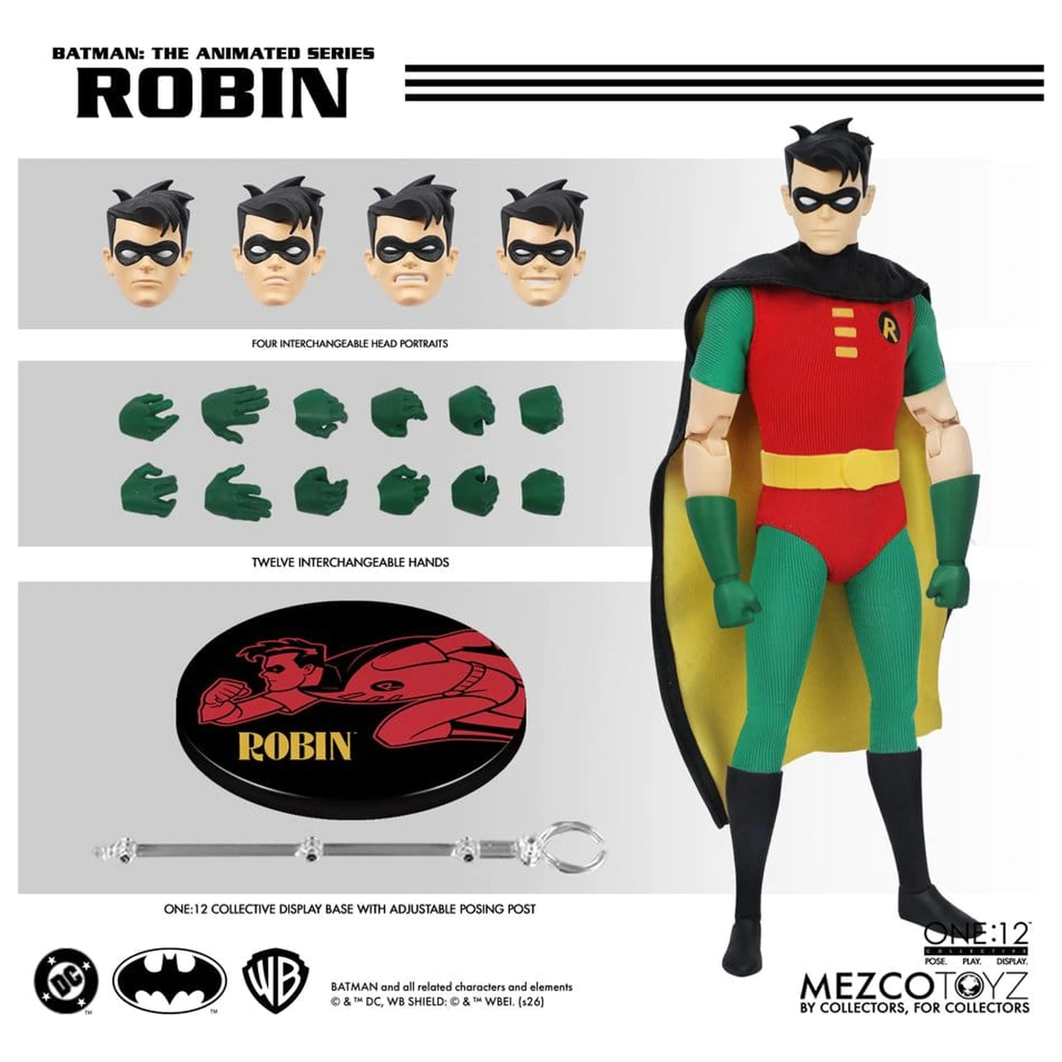 Batman: The Animated Series One:12 Collective akční figurka 1/12 Robin 17 cm fotografii produktu