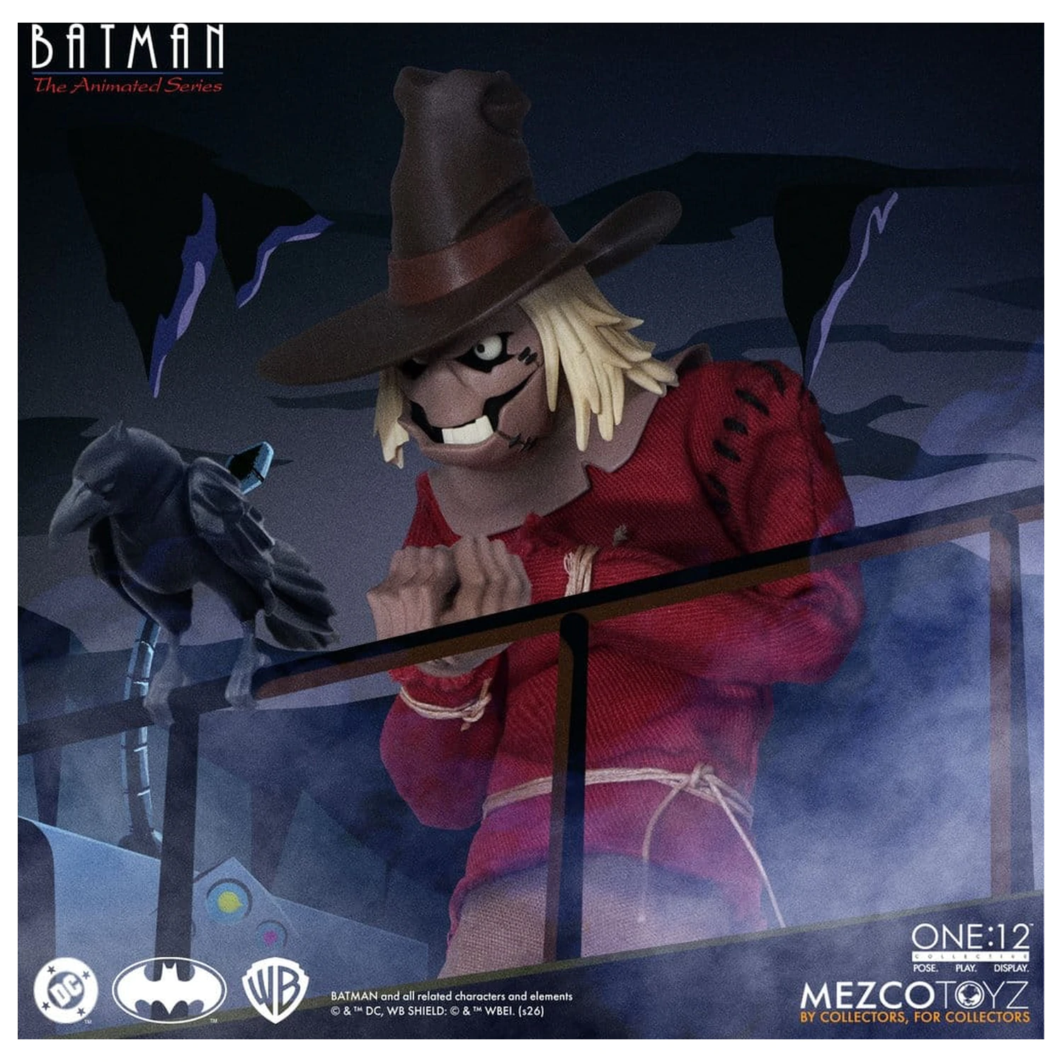 Batman: The Animated Series One:12 Collective akční figurka Scarecrow 17 cm fotografii produktu