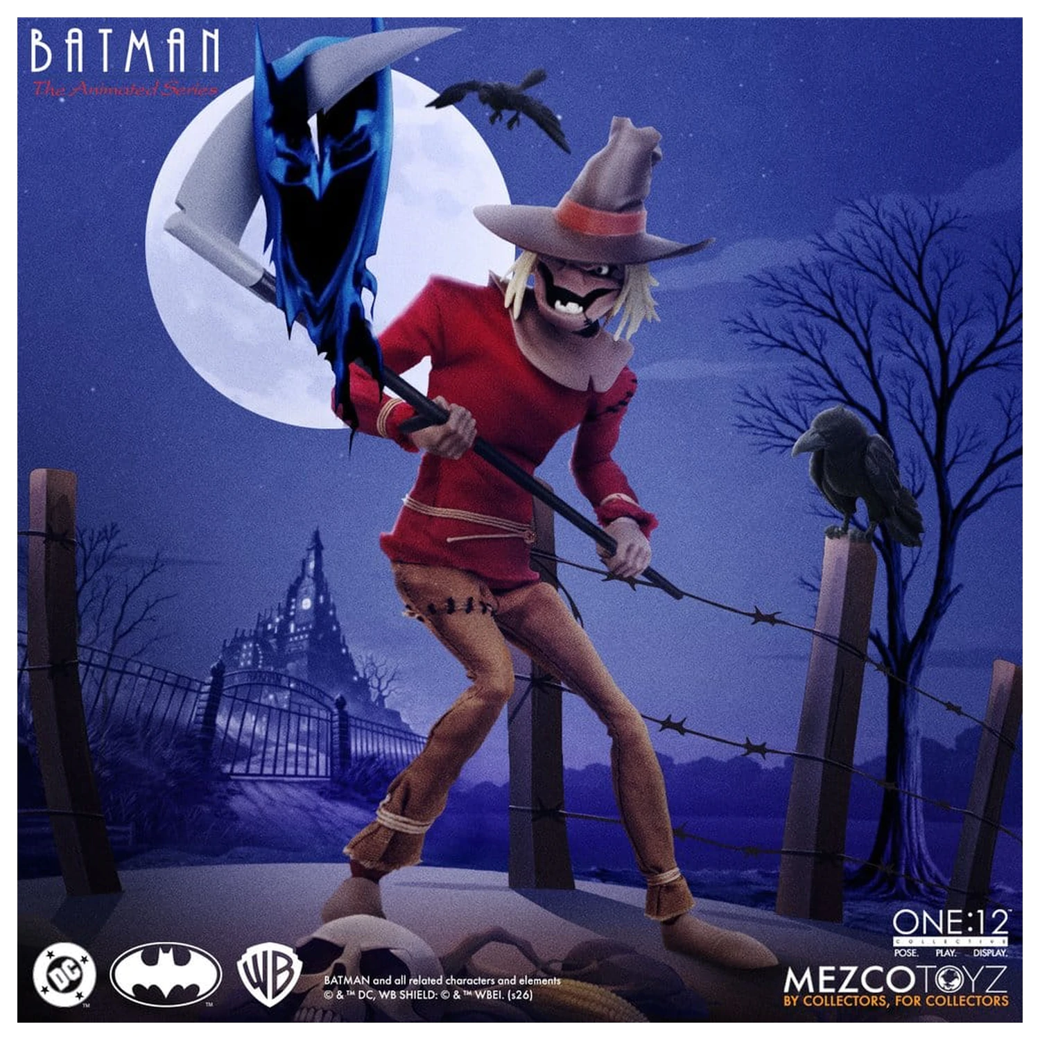 Batman: The Animated Series One:12 Collective akční figurka Scarecrow 17 cm fotografii produktu