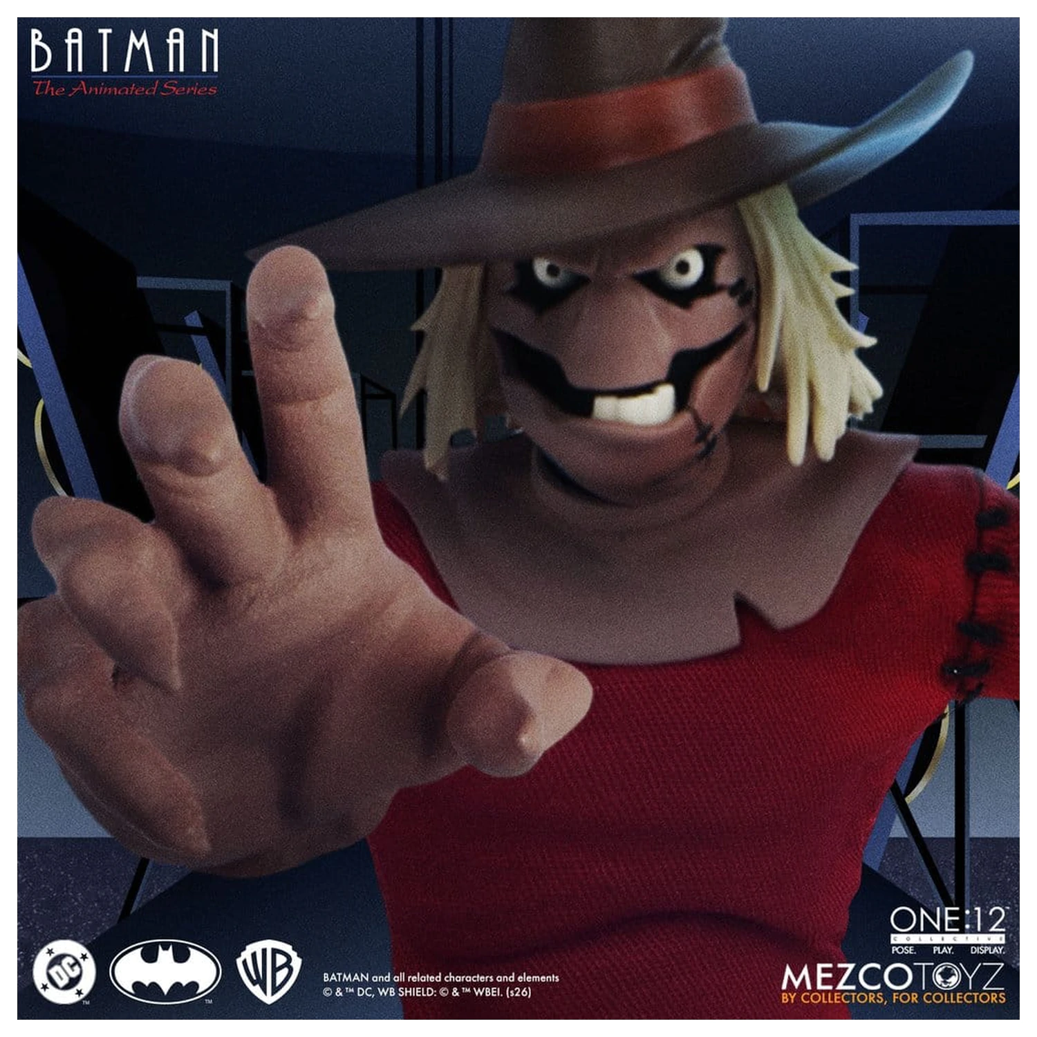 Batman: The Animated Series One:12 Collective akční figurka Scarecrow 17 cm fotografii produktu