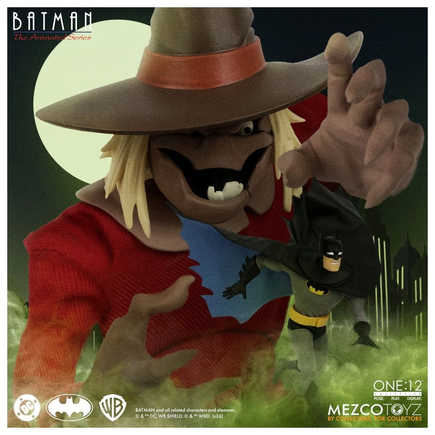 Batman: The Animated Series One:12 Collective akční figurka Scarecrow 17 cm fotografii produktu