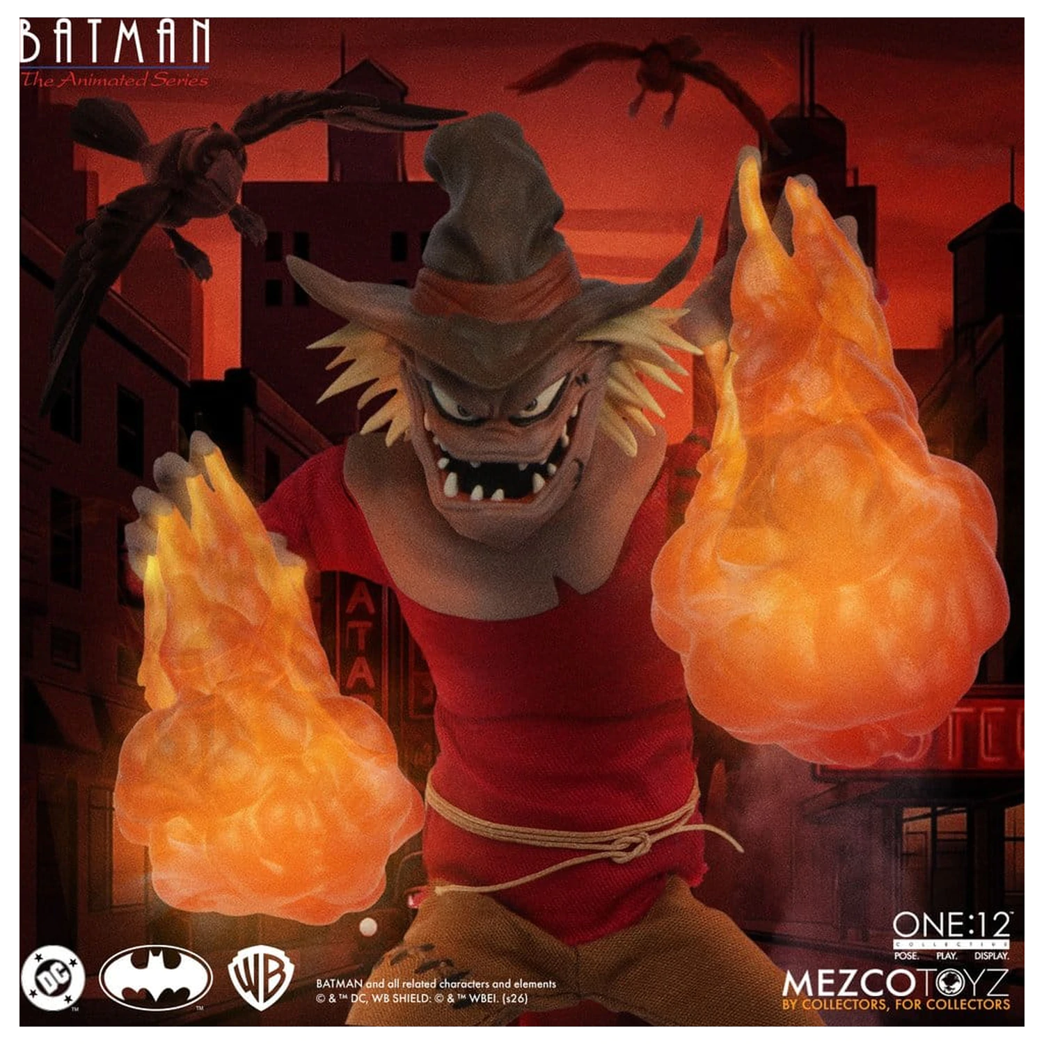 Batman: The Animated Series One:12 Collective akční figurka Scarecrow 17 cm fotografii produktu