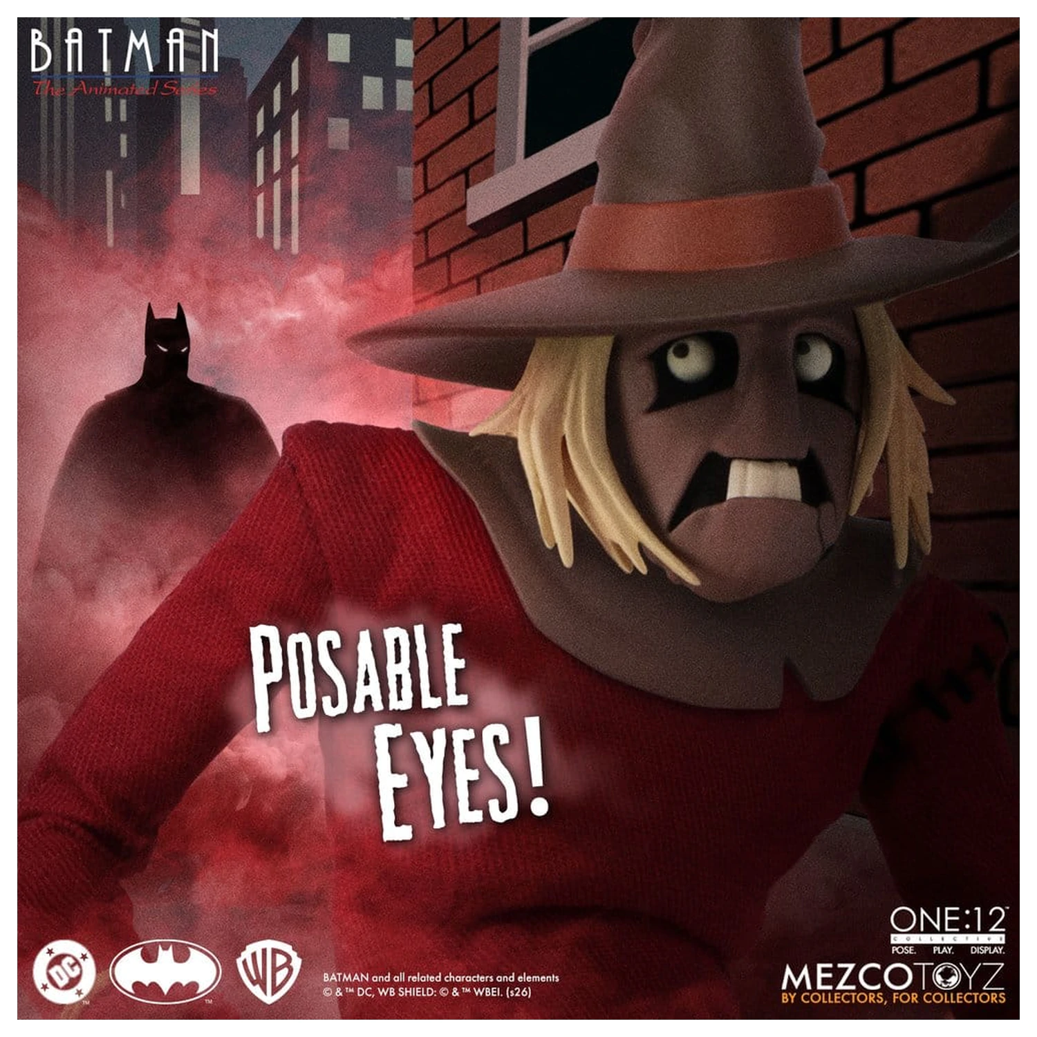 Batman: The Animated Series One:12 Collective akční figurka Scarecrow 17 cm fotografii produktu