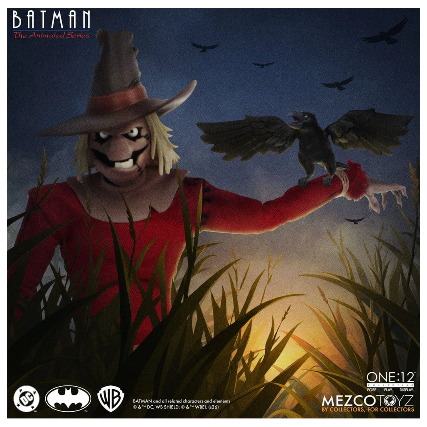 Batman: The Animated Series One:12 Collective akční figurka Scarecrow 17 cm fotografii produktu