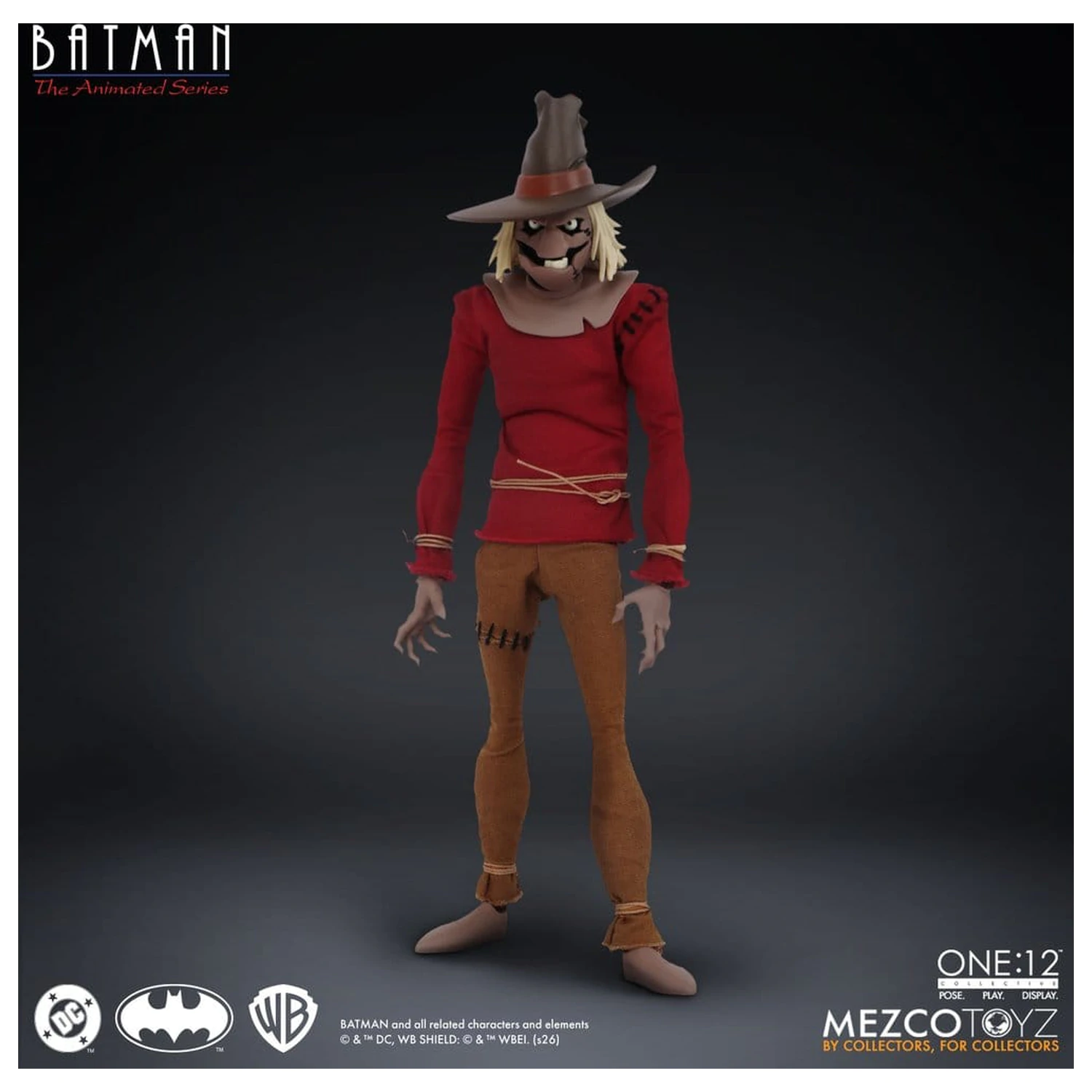 Batman: The Animated Series One:12 Collective akční figurka Scarecrow 17 cm fotografii produktu