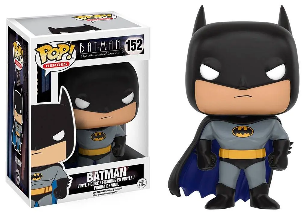 Batman The Animated Series POP! Heroes Figurka Batman 9 cm fotografii produktu