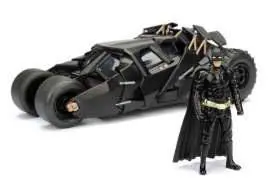 Batman The Dark Knight Kovový model 1/24 2008 Batmobile s figurkou fotografii produktu