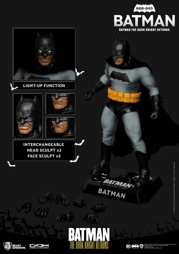 Batman The Dark Knight Return Dynamic 8ction Heroes Akční figurka 1/9 Batman 21 cm fotografii produktu