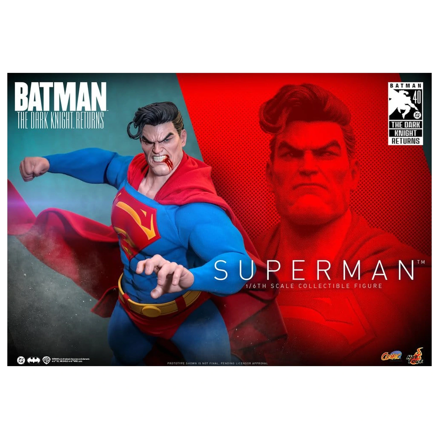 Batman: The Dark Knight Returns Komiksové mistrovské dílo akční figurka 1/6 Superman 34 cm fotografii produktu