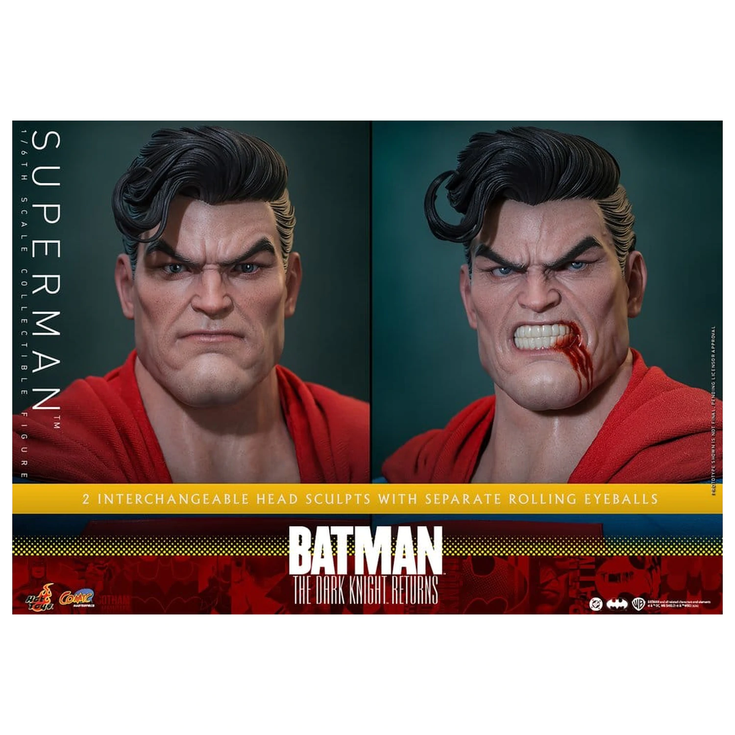 Batman: The Dark Knight Returns Komiksové mistrovské dílo akční figurka 1/6 Superman 34 cm fotografii produktu