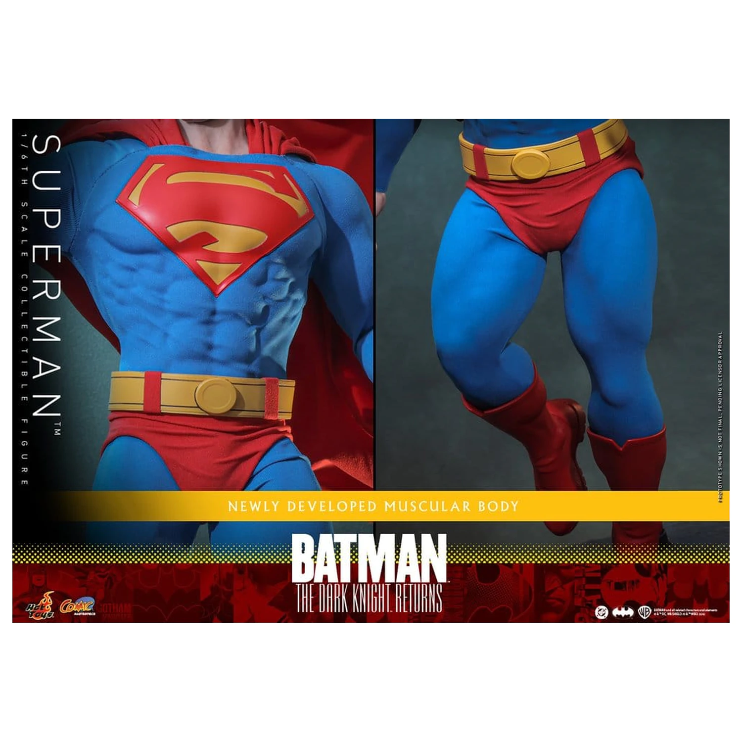 Batman: The Dark Knight Returns Komiksové mistrovské dílo akční figurka 1/6 Superman 34 cm fotografii produktu