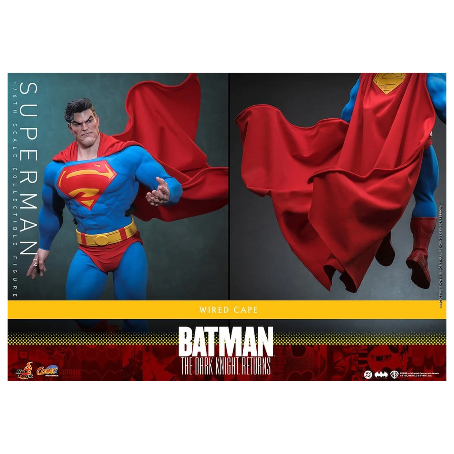 Batman: The Dark Knight Returns Komiksové mistrovské dílo akční figurka 1/6 Superman 34 cm fotografii produktu