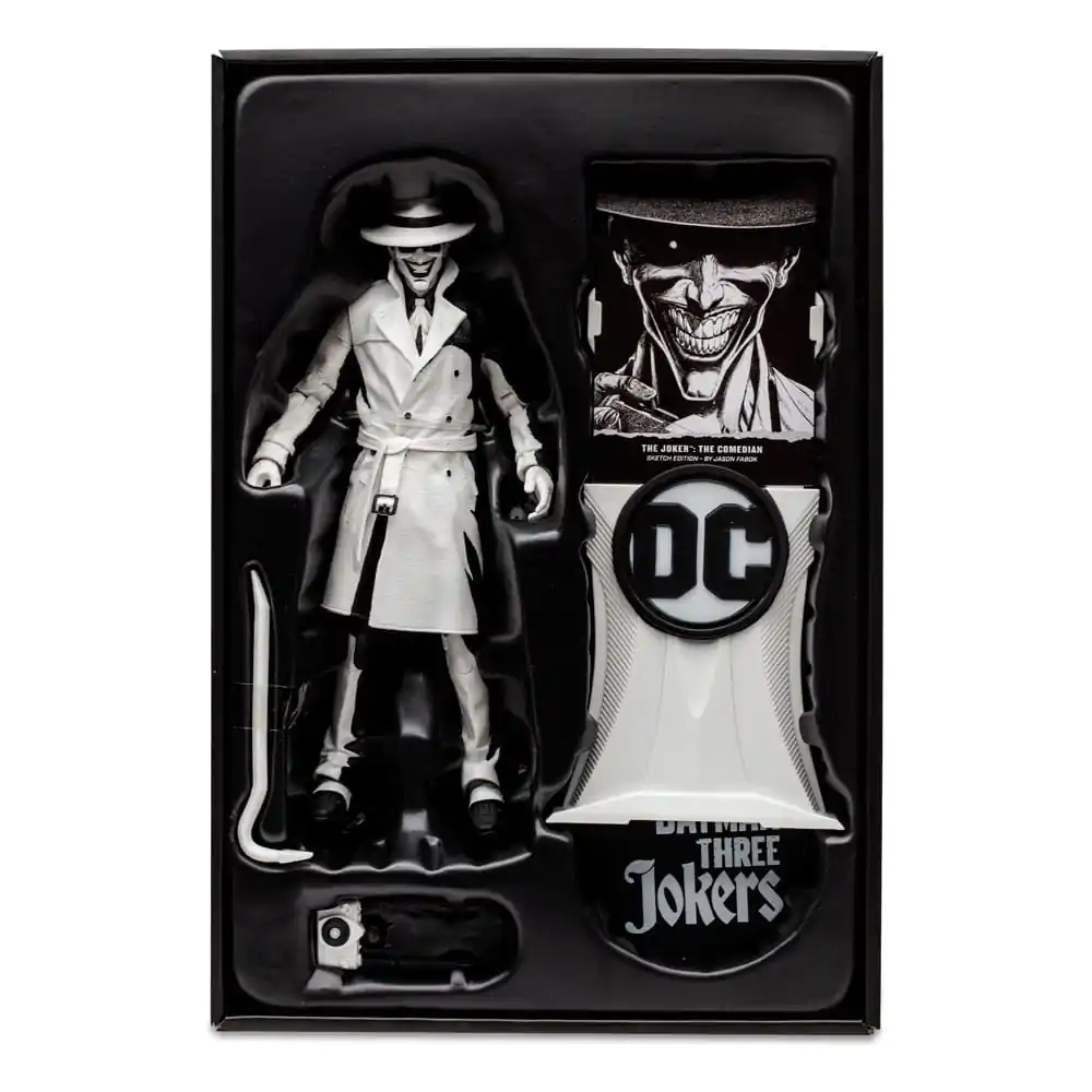 Batman: Three Jokers DC Multiverse Akční figurka The Joker: The Comedian Sketch Edition (Gold Label) 18 cm fotografii produktu