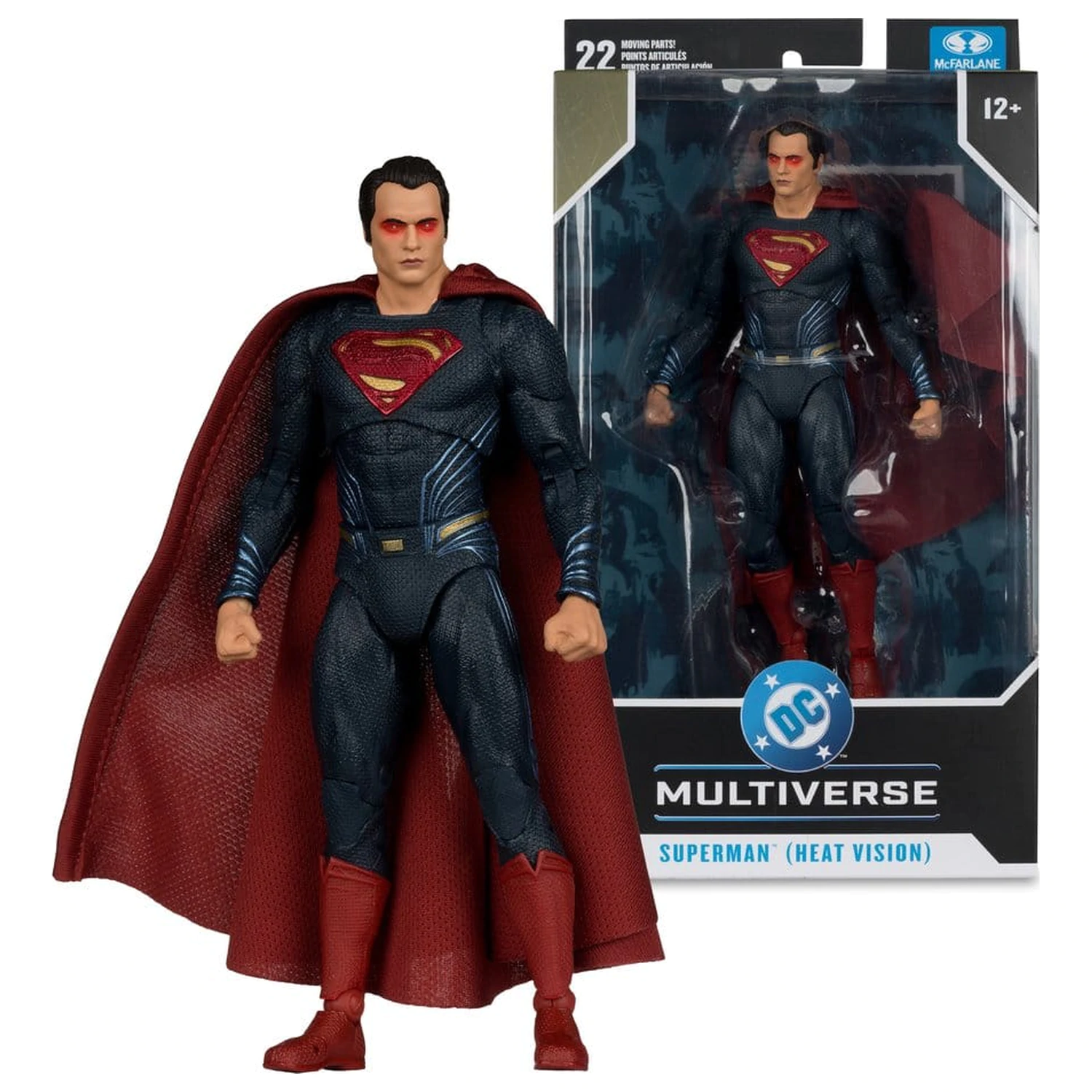 Batman v Superman: Dawn of Justice (2016) DC Theatrical Edition akční figurka Superman (Heat Vision) 19 cm fotografii produktu