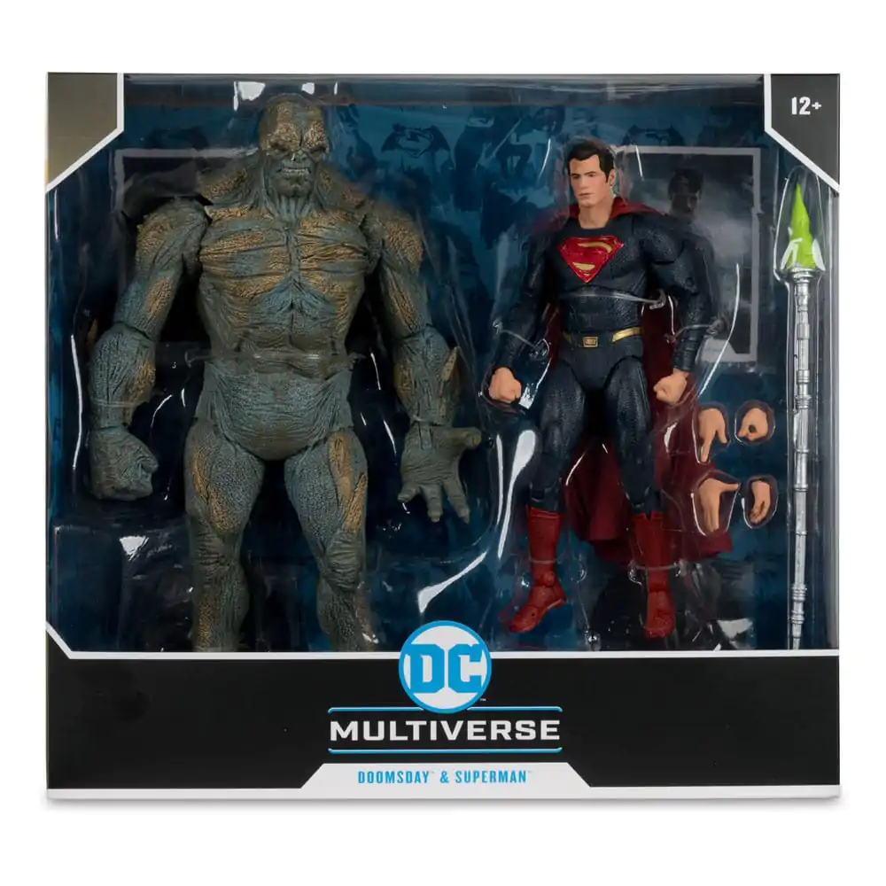 Batman v Superman: Dawn of Justice DC Multiverse Mega akční figurka 2-Pack Doomsday & Superman fotografii produktu