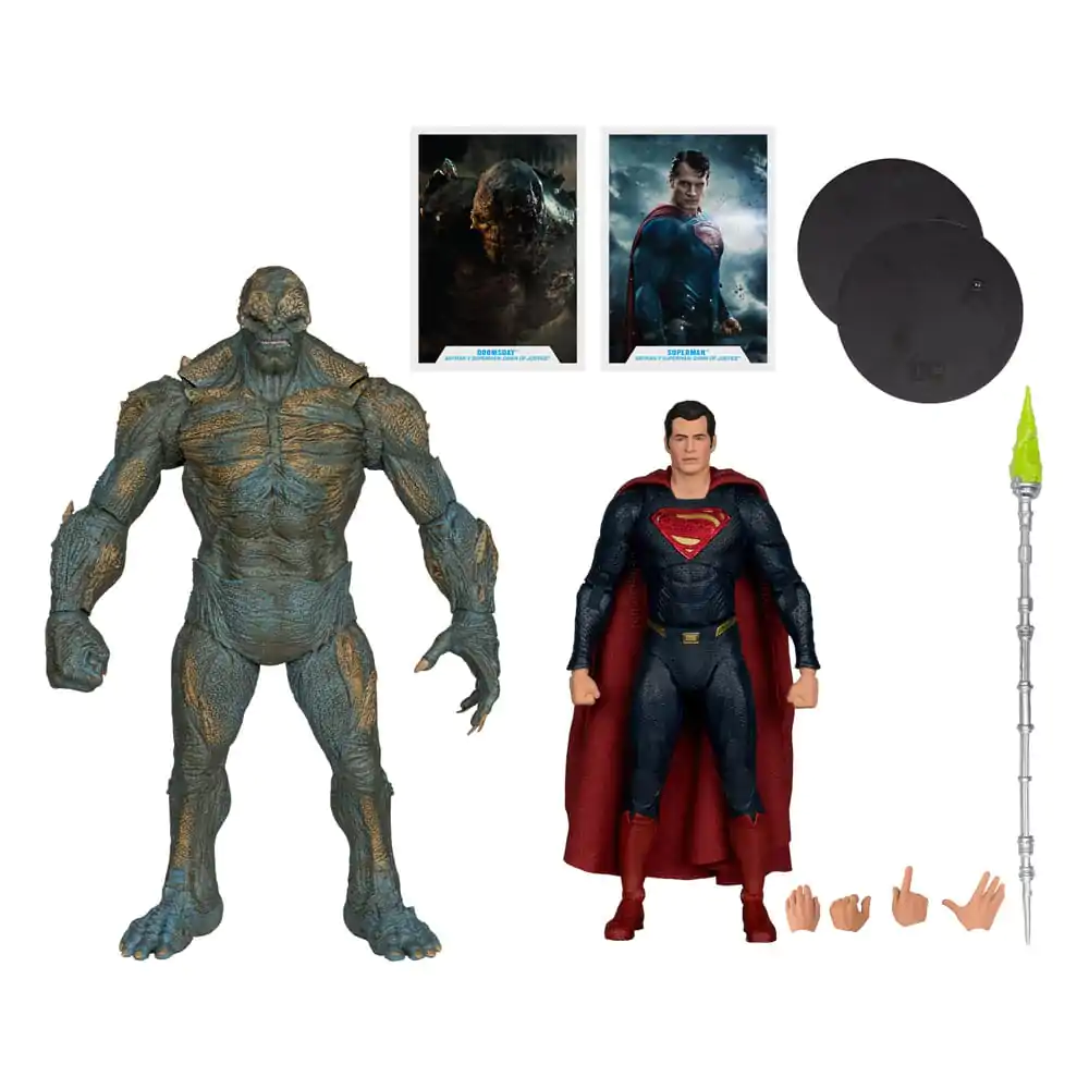 Batman v Superman: Dawn of Justice DC Multiverse Mega akční figurka 2-Pack Doomsday & Superman fotografii produktu