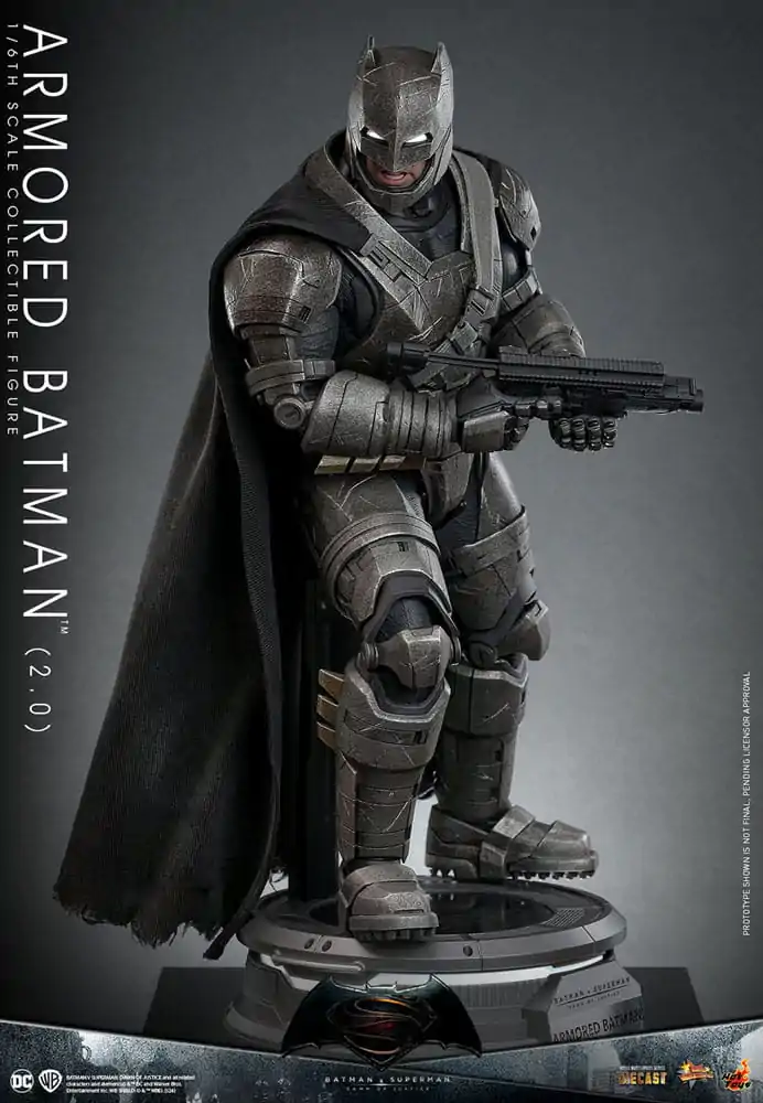 Batman v Superman: Dawn of Justice Movie Masterpiece akční figurka 1/6 Obrněný Batman 2.0 33 cm fotografii produktu