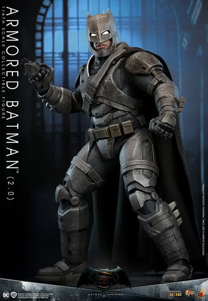 Batman v Superman: Dawn of Justice Movie Masterpiece akční figurka 1/6 Obrněný Batman 2.0 33 cm fotografii produktu