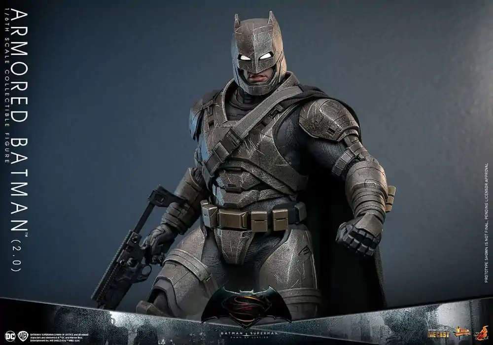 Batman v Superman: Dawn of Justice Movie Masterpiece akční figurka 1/6 Obrněný Batman 2.0 33 cm fotografii produktu