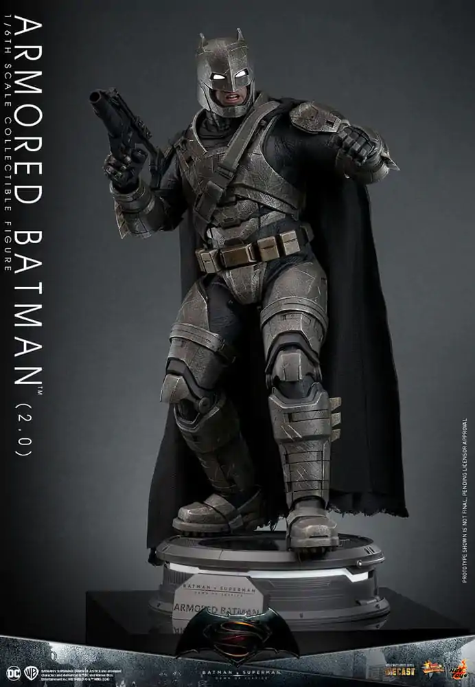 Batman v Superman: Dawn of Justice Movie Masterpiece akční figurka 1/6 Obrněný Batman 2.0 33 cm fotografii produktu