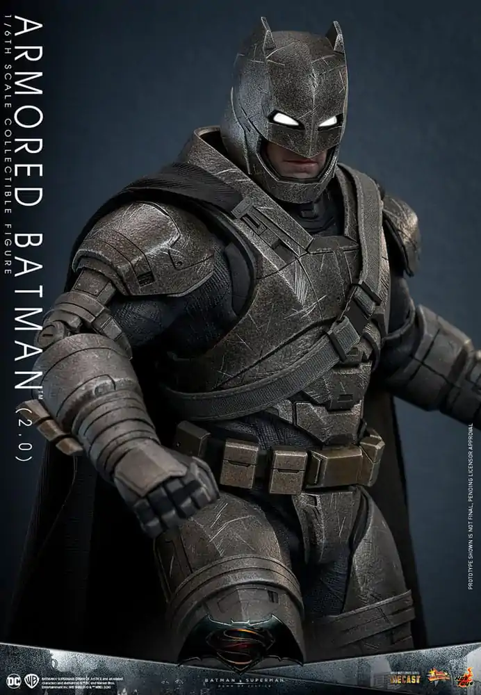 Batman v Superman: Dawn of Justice Movie Masterpiece akční figurka 1/6 Obrněný Batman 2.0 33 cm fotografii produktu