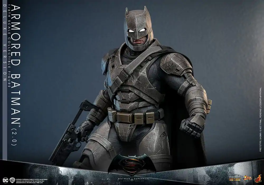Batman v Superman: Dawn of Justice Movie Masterpiece akční figurka 1/6 Armored Batman 2.0 (Deluxe verze) 33 cm fotografii produktu