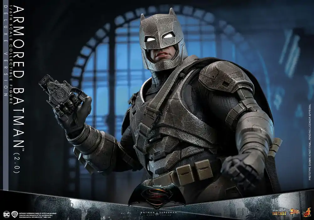 Batman v Superman: Dawn of Justice Movie Masterpiece akční figurka 1/6 Armored Batman 2.0 (Deluxe verze) 33 cm fotografii produktu
