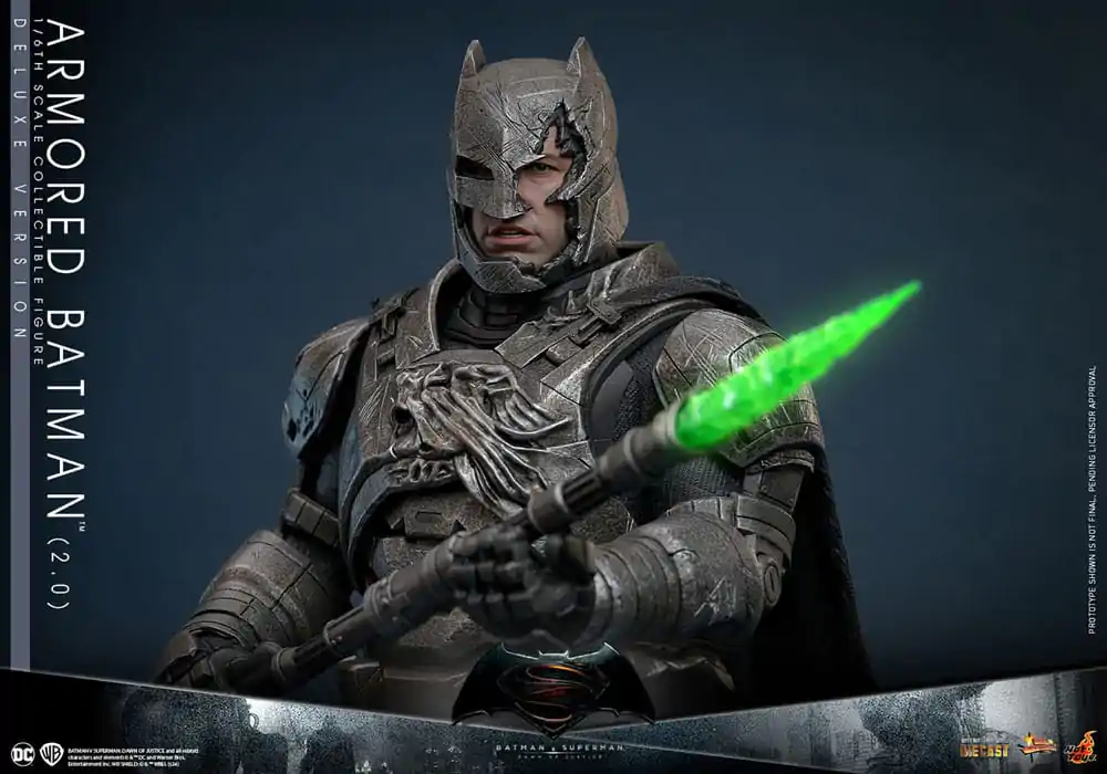 Batman v Superman: Dawn of Justice Movie Masterpiece akční figurka 1/6 Armored Batman 2.0 (Deluxe verze) 33 cm fotografii produktu