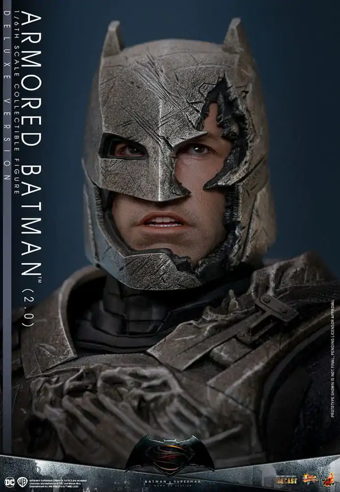 Batman v Superman: Dawn of Justice Movie Masterpiece akční figurka 1/6 Armored Batman 2.0 (Deluxe verze) 33 cm fotografii produktu