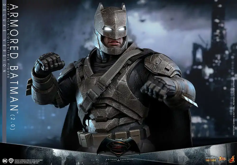 Batman v Superman: Dawn of Justice Movie Masterpiece akční figurka 1/6 Armored Batman 2.0 (Deluxe verze) 33 cm fotografii produktu