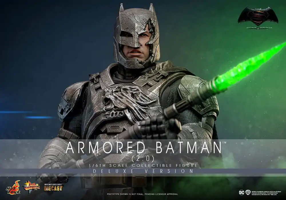 Batman v Superman: Dawn of Justice Movie Masterpiece akční figurka 1/6 Armored Batman 2.0 (Deluxe verze) 33 cm fotografii produktu