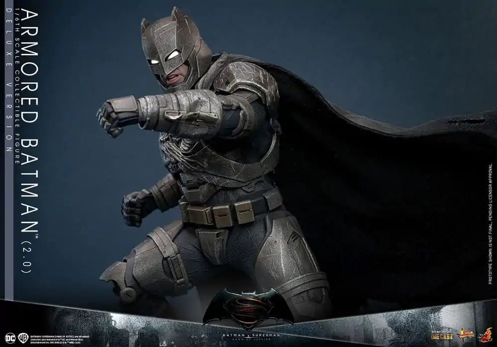 Batman v Superman: Dawn of Justice Movie Masterpiece akční figurka 1/6 Armored Batman 2.0 (Deluxe verze) 33 cm fotografii produktu