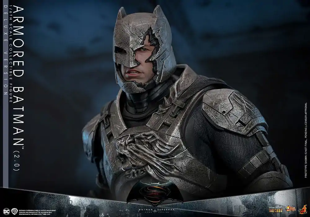 Batman v Superman: Dawn of Justice Movie Masterpiece akční figurka 1/6 Armored Batman 2.0 (Deluxe verze) 33 cm fotografii produktu