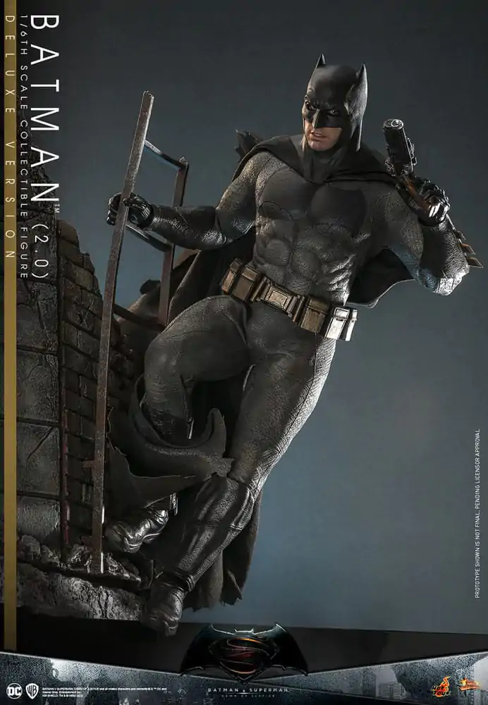 Batman v Superman: Dawn of Justice Movie Masterpiece akční figurka 1/6 Batman 2.0 (Deluxe verze) 32 cm fotografii produktu