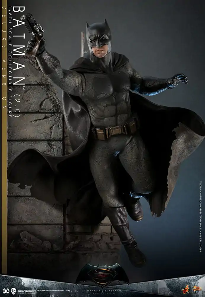 Batman v Superman: Dawn of Justice Movie Masterpiece akční figurka 1/6 Batman 2.0 (Deluxe verze) 32 cm fotografii produktu