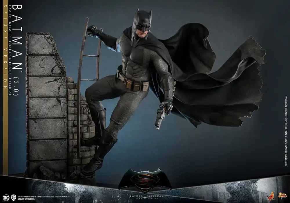 Batman v Superman: Dawn of Justice Movie Masterpiece akční figurka 1/6 Batman 2.0 (Deluxe verze) 32 cm fotografii produktu